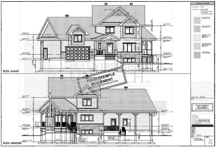 Conception et dessin de plan de maison Outaouais